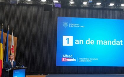 Alfred Simonis, bilanț la un an de mandat în funcția de președinte al Consiliului Județean Timiș