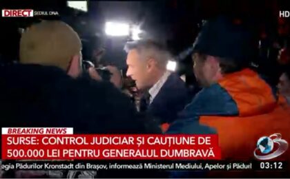 Foştii şefi ai SRI, Florian Coldea şi Dumitru Dumbravă, puşi sub control judiciar pe cauţiune