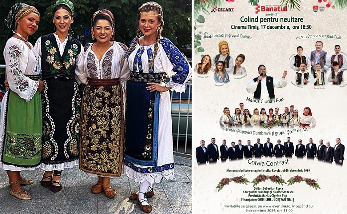 Colinde pentru neuitare, la Cinema Timiș