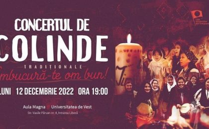 Liga Studenților Timișoara vă invită la un concert de colinde tradiționale vechi
