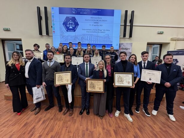 Echipa Facultății de Drept a UVT, din nou pe podium la concursul național din domeniul dreptului