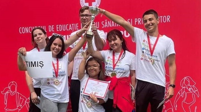 Echipajul Colegiului Național ”Ana Aslan” din Timișoara, cel mai bun din țară la un concurs pentru sănătate și prim ajutor 1 Echipajul Colegiului Național ”Ana Aslan” din Timișoara, cel mai bun din țară la un concurs pentru sănătate și prim ajutor