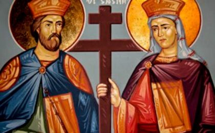 Astăzi aducem cinstire Sfinţilor Mari Împăraţi Constantin şi Elena. Tradiții și obiceiuri