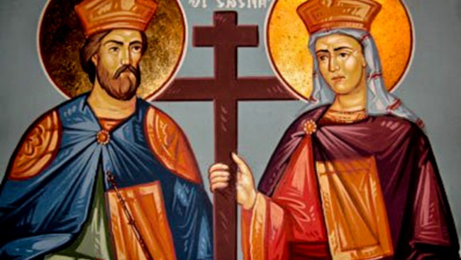 Astăzi aducem cinstire Sfinţilor Mari Împăraţi Constantin şi Elena. Tradiții și obiceiuri 1 Astăzi aducem cinstire Sfinţilor Mari Împăraţi Constantin şi Elena. Tradiții și obiceiuri