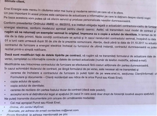 contract enel