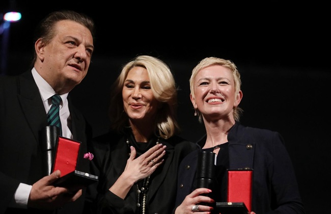 Ada Hausvater și Cristian Rudic au primit Ordinul Național „Pentru Merit” în grad de Cavaler