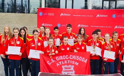 Salbă de medalii pentru mărșăluitorii de la CS Giroc-Chișoda. Alessia Pop, locul 1 mondial la U20, în proba de 10 km