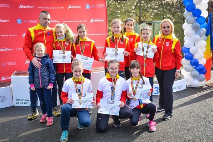 CS Giroc - Chișoda, medalie de aur în finala Campionatului Național de Marș