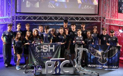 Performanță pentru echipa de robotică CSH de la ”Pedagogic”, la cea mai importantă competiție europeană din afara sezonului