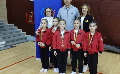 Gimnastele de la CSȘ 1 Timișoara, rezultate notabile la Campionatul Național