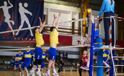 Volei masculin. CSU Universitatea de Vest Timişoara, start în A2 cu trei victorii
