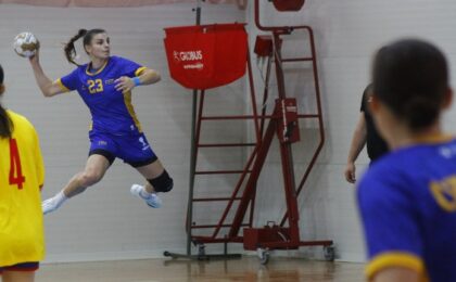 CSU Universitatea de Vest din Timişoara înfruntă HC Zalău în Cupa României la handbal feminin