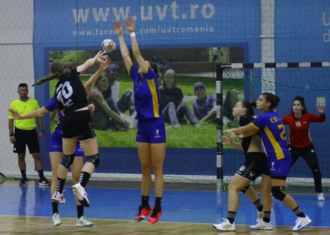 CSU Universitatea de Vest Timişoara, la primul meci pe teren propriu