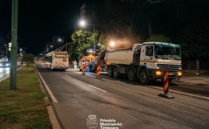 Dominic Fritz: "Am început amenajarea culoarului dedicat autobuzelor pe Take Ionescu"
