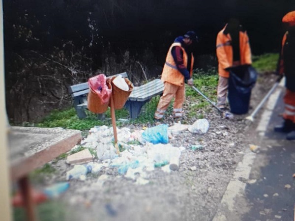 DRDP Timişoara, mesaj pentru şoferi şi pasageri: "Noi curățăm, tu păstrează! Drumul nu este coș de gunoi!"