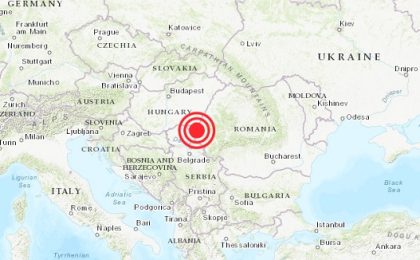 Două cutremure în România, în prima zi din 2023. Seismele s-au produs în Vrancea și Timiș