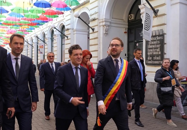 Președintele Dan, la Timișoara: “Relația de putere dintre marile orașe europene și statele europene este o relație dezechilibrată” 2 dan4