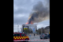Incendiu masiv în centrul capitalei daneze: Fosta clădire a bursei din Copenhaga, veche de patru secole, a fost distrusă de flăcări