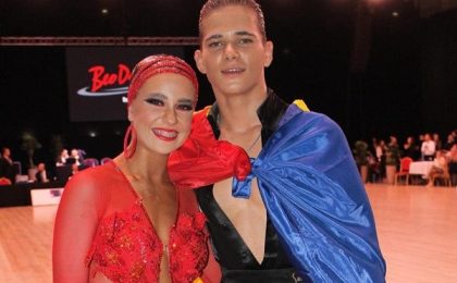 Un tânăr din Timiș a câștigat finala competiției de dans sportiv european de la Belgrad