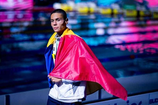David Popovici, ales cel mai bun înotător din Europa în 2025 1 David Popovici a câștigat finala probei de 100 m liber la Trofeul Settecolli