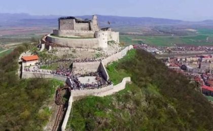 Istoria și legendele Cetății Deva, reînviate de oștenii gărzii 20 deva 3