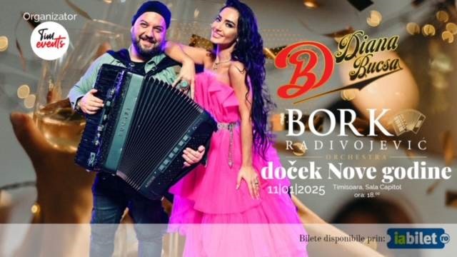 Diana Bucsa și Borko Radivojević, în concert la Timişoara