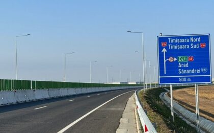 Se deschide circulaţia pe DN 69A - legătura între Timişoara şi autostrada A1. Reconfigurare trasee (VIDEO)