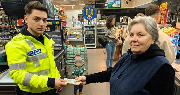 Un gest simplu, dar plin de omenie