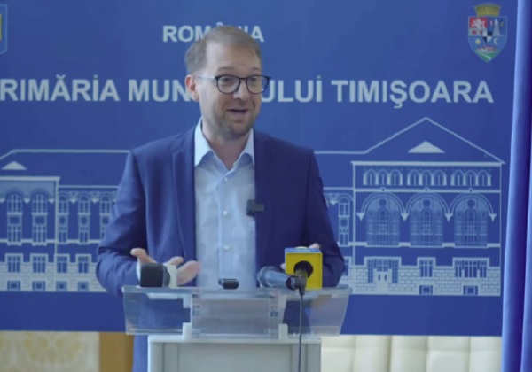 Dominic Fritz: "Am investit anul acesta peste 420 de milioane de lei în modernizarea Timișoarei. Mișcăm Timișoara"
