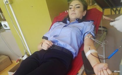 donare sange politie