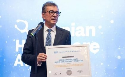 Prof. dr. Dorel Săndesc, desemnat medicul anului, dedică premiul eroilor Revoluției din 1989