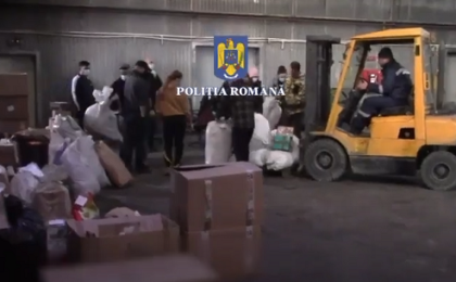 Poliția Română a distrus peste două tone de droguri, confiscate în mai multe dosare penale (video)