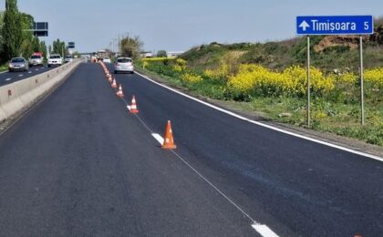 Atenţie, şoferi! Lucrări la mai multe drumuri din Timiș, Caraş-Severin, Arad și Hunedoara