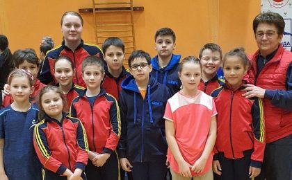 Medalii obținute de sportivii de la CSC Dumbrăvița la tenis de masă, în Serbia