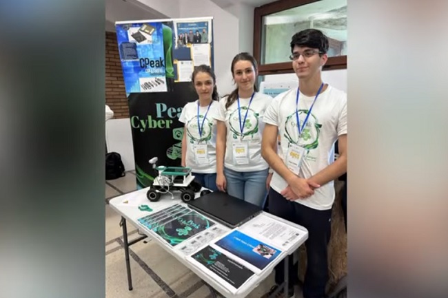 Trei elevi de la Colegiul "Loga" au câștigat medalia de bronz la Olimpiada Națională de Creativitate Științifică. Video