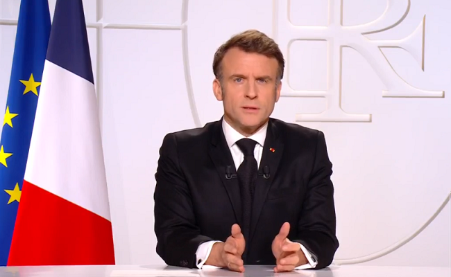 Emmanuel Macron: Rusia manipulează alegerile din România și violează frontierele Europei