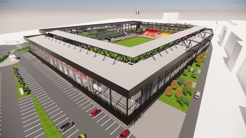 A fost semnată autorizația de construire pentru noul Stadion „Arena Eroii Timișoarei” din Calea Buziașului