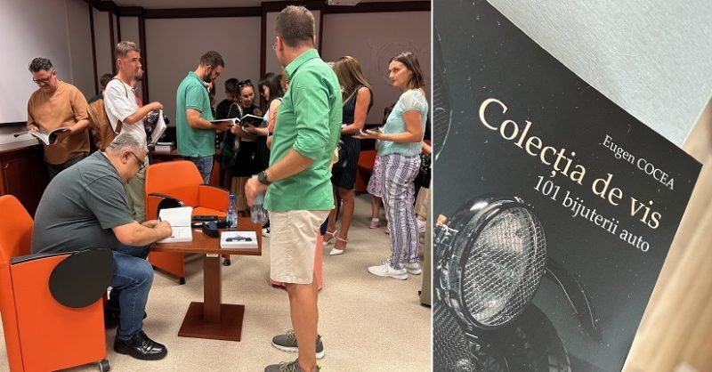 Jurnalistul Eugen Cocea a lansat o carte de excepție despre bijuteriile automobilistice