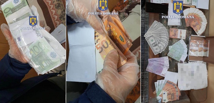 Video! Euro falși puși în circulație. Percheziții la Timișoara