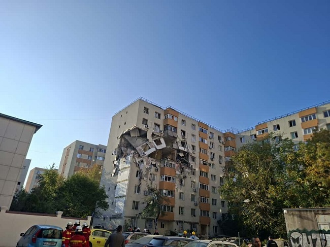 explozie bloc bucuresti