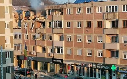 Plan Roșu activat în România: 11 victime, în urma unei explozii și a unui incendiu la un bloc