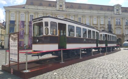 Expoziție de tramvaie istorice, la Timișoara