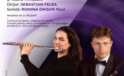 Orchestra Facultății de Muzică și Teatru din cadrul Universității de Vest din Timișoara vă invită la un eveniment Mozart