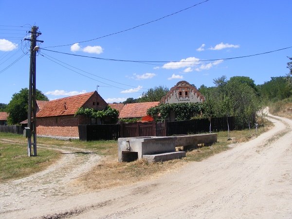 Una dintre fântânile care au secat în această vară la Crivobara