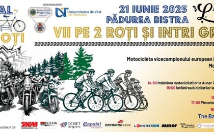 Pedale, motoare și solidaritate – un eveniment caritabil pentru educația copiilor din Ineleț