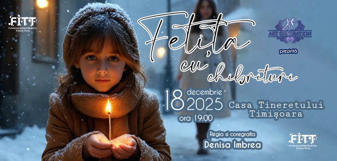 Art Generation prezintă spectacolul de dans contemporan „Fetița cu chibrituri”