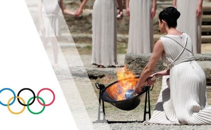 Flacăra olimpică va fi aprinsă în Olimpia Antică pe 16 aprilie