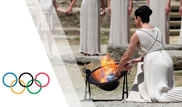 Flacăra olimpică va fi aprinsă în Olimpia Antică pe 16 aprilie
