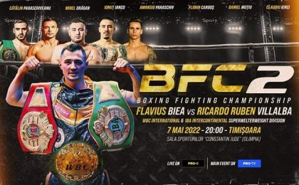 Flavius Biea va boxa cu un argentinian la gala BFC 2, în Timişoara