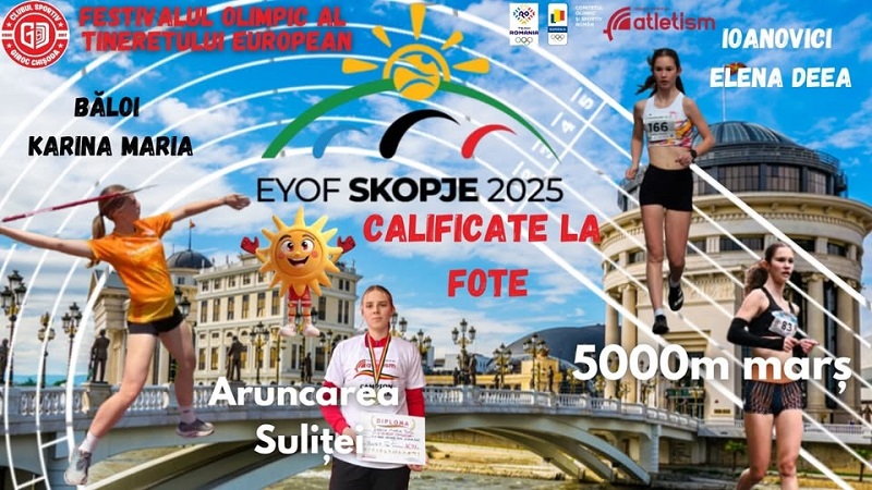 Două atlete ale CS Giroc-Chișoda vor reprezenta România la FOTE 2025!